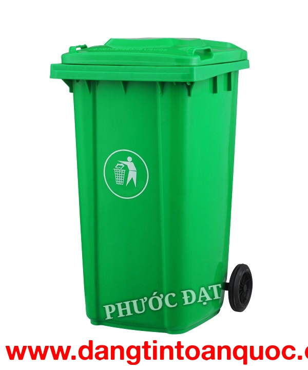 Pp thùng rác nhựa 120 lít nhựa HDPE - tại Nhơn Trạch
