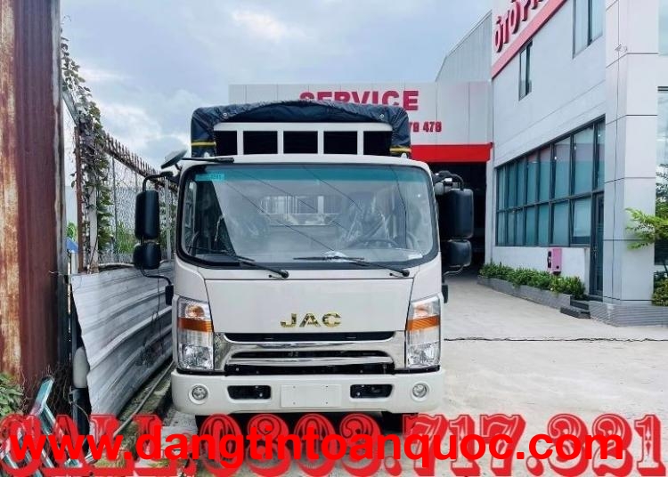 Giá xe tải Jac N680 6.5 tấn thùng 6m2 động cơ DEV Đức chính hãng 