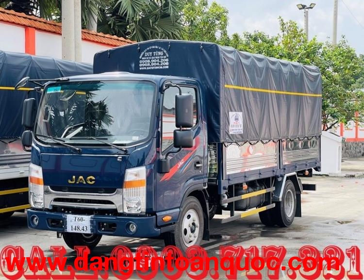 Xe tải Jac 1t99 mui bạt,  xe tải Jac N200S/TB1 giao xe ngay 
