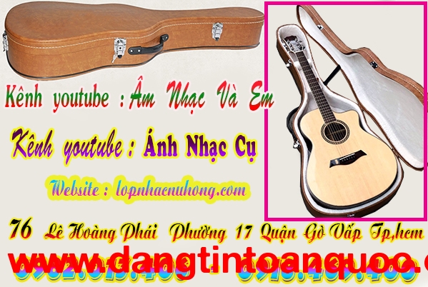 Chỗ bán hộp đàn guitar tại Sài Gòn, Gò Vấp, Tphcm 