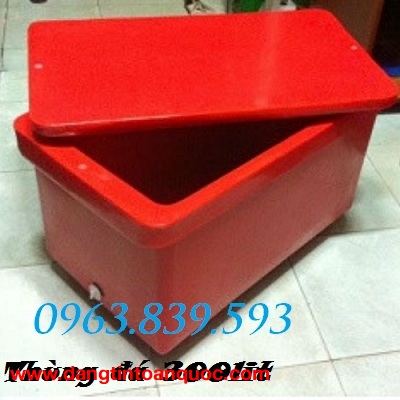 Cc thùng giữ lạnh công nghiệp - thùng đá 350L giá cạnh tranh - Call: 0963.839.593 Thanh Loan