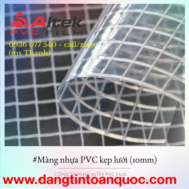 Màng PVC lưới dưới 10 mm - Altek PVC Film
