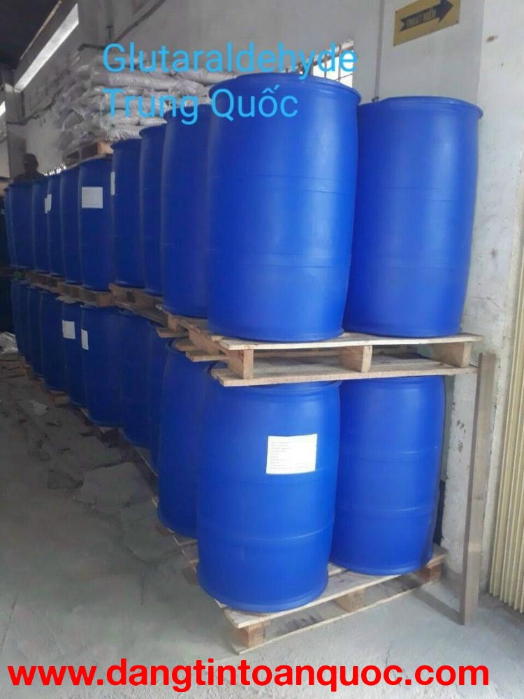 Glutaraldehyde Trung Quốc dùng trong thủy sản
