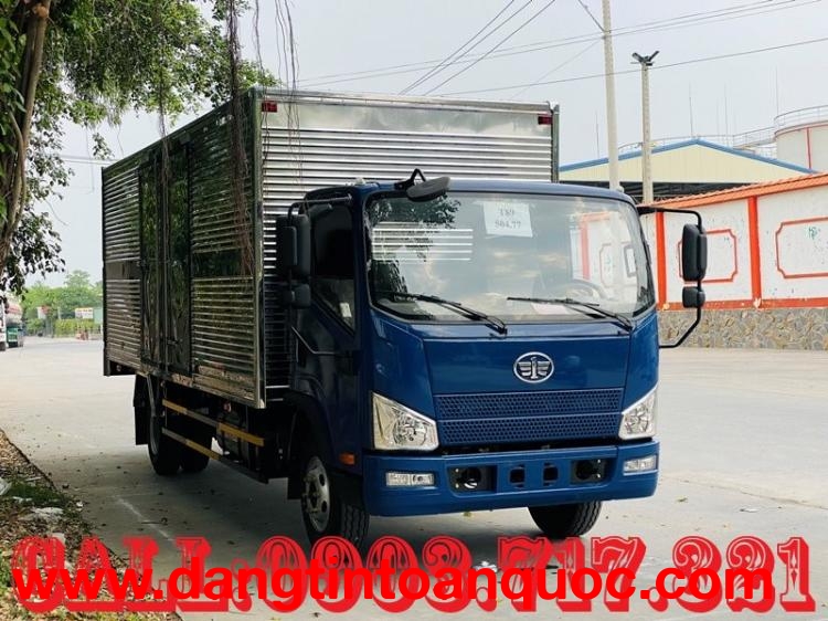 Bán trả góp xe tải Faw Tiger 8 tấn thùng kín máy Weichai 140Hp