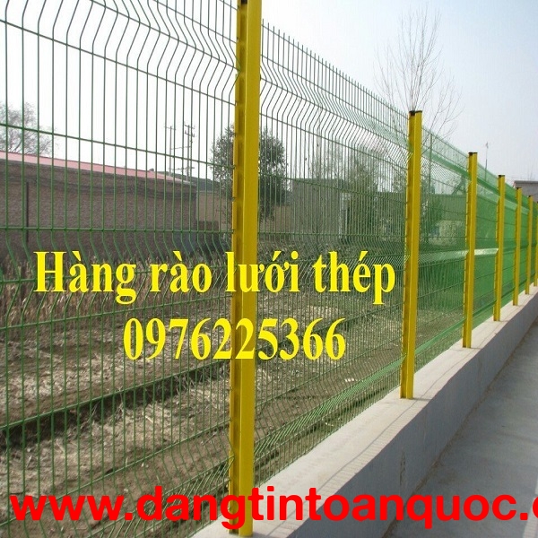 Hàng rào lưới thép hàn D6A75x150