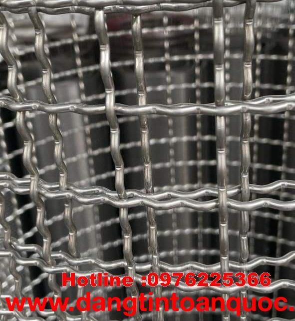 Giá lưới đan inox 304 ô 2cm x2cm