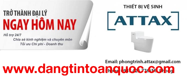 Tìm đại lý phân phối thiết bị vệ sinh INAX, TOTO, ATTAX tại Trà Vinh.