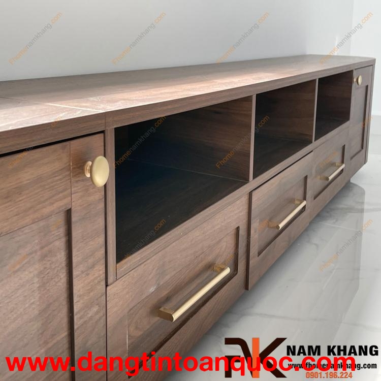 Tay nắm tủ cao cấp dạng thanh tròn trơn NK003 | F-Home NamKhang