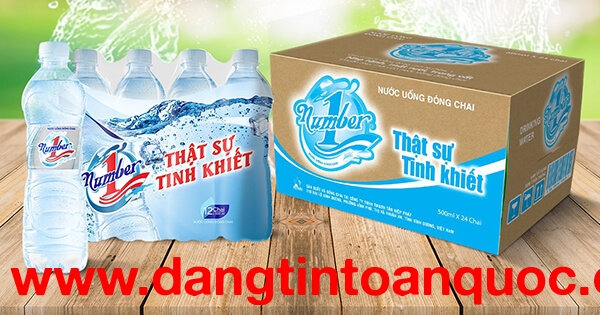 Phân phối nước suối Number One giá tốt tại Bà Rịa Vũng Tàu