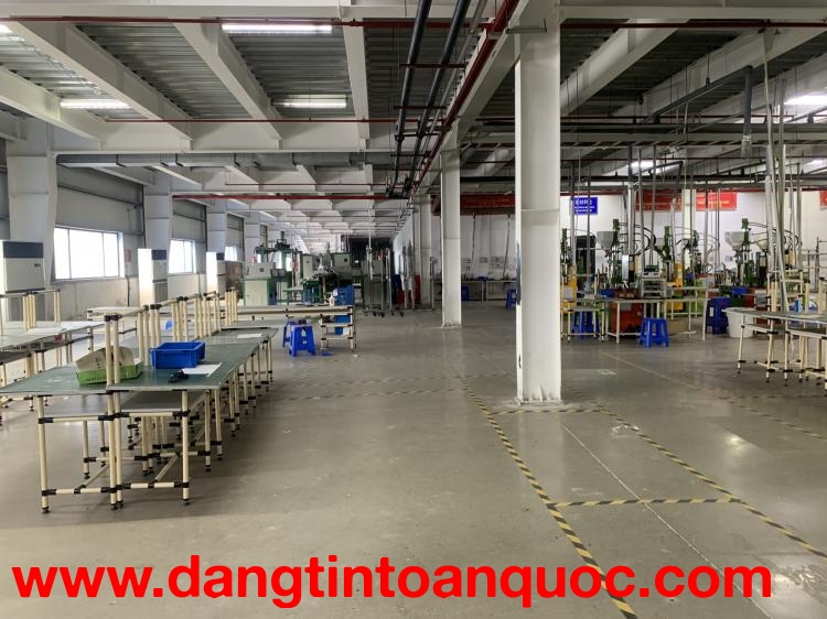 Cho thuê nhà xưởng 8.500m2 khu Công nghiệp Vân Trung – Bắc Giang