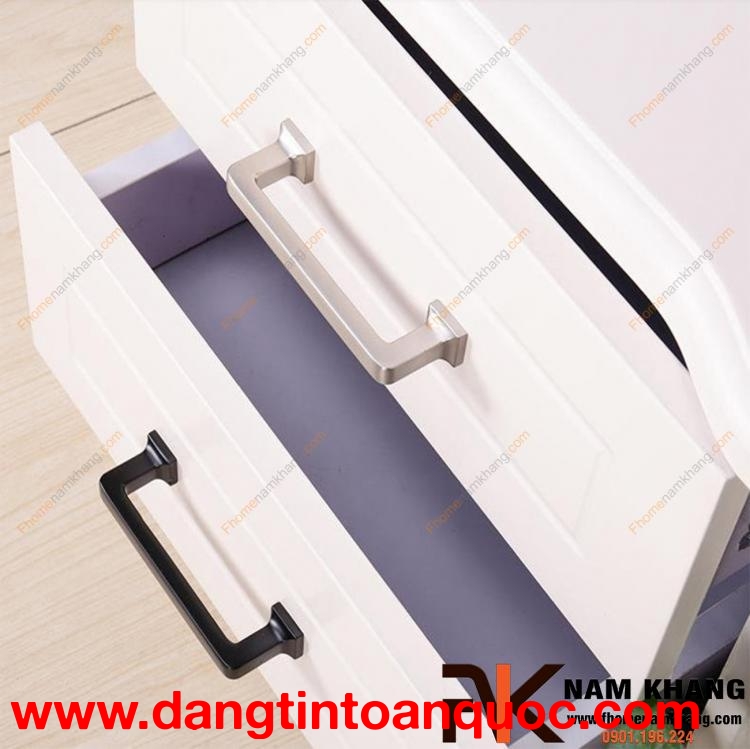 Tay nắm tủ cao cấp dạng thanh chữ nhật NK404 | F-Home NamKhang