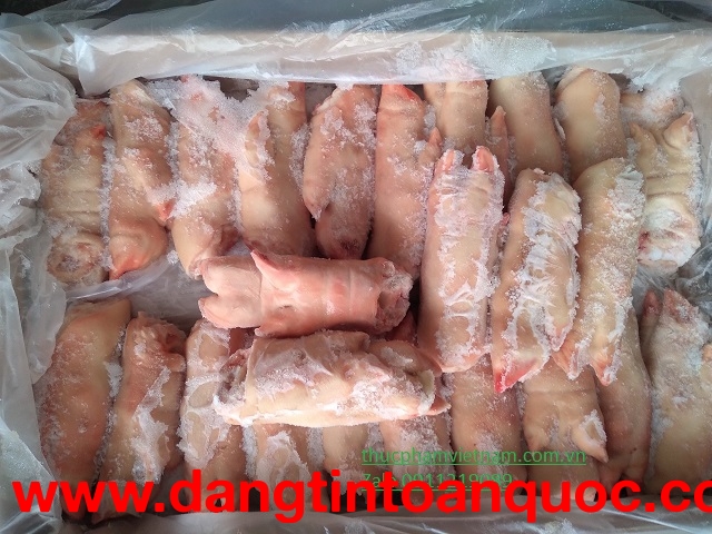 Bán buôn móng giò heo đông lạnh nhập khẩu tại Hà Nội