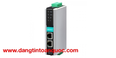 MGate MB3270: Bộ chuyển đổi Modbus Gateways nâng cao 2 cổng RS232/485/422 sang Ethernet