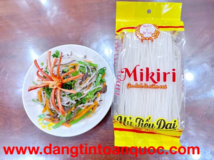 Hủ tiếu dai Mikiri - Nguyên liệu đơn giản mà nấu nhiều món ăn ngon
