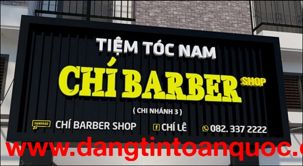 Chuyên Bảng Hiệu Barbershop tphcm