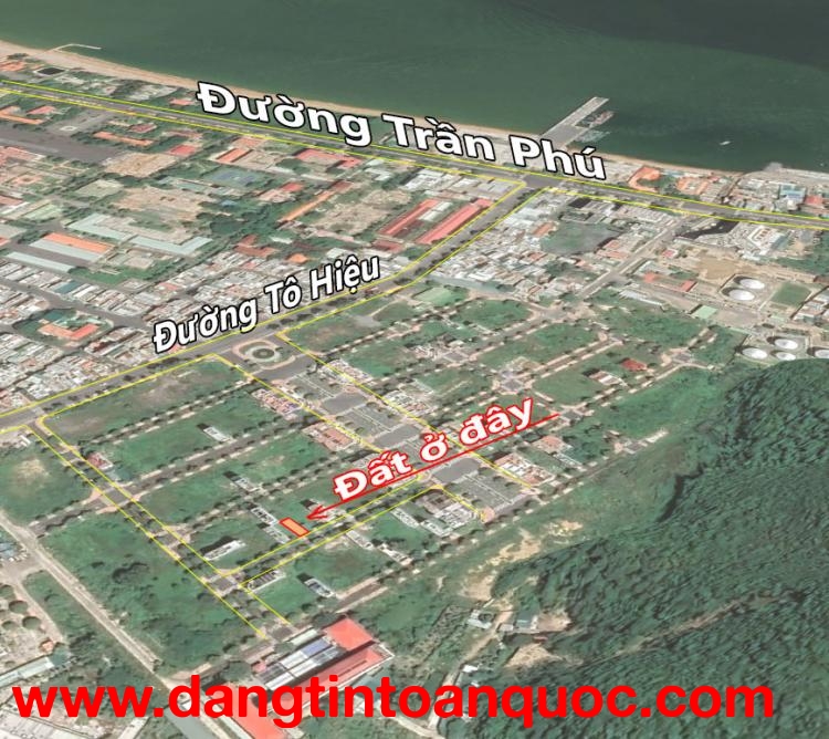 Bán đất phường Vĩnh Nguyên Nha Trang Khu đô thị Mipeco Nha Trang