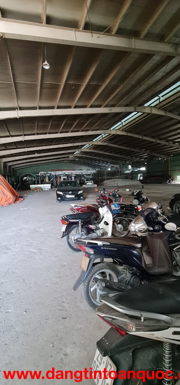 Cho thuê kho xưởng tại Làng Khoai, Hưng Yên. Diện tích 2200m2 khung Zamil kiên có xe container chạy 