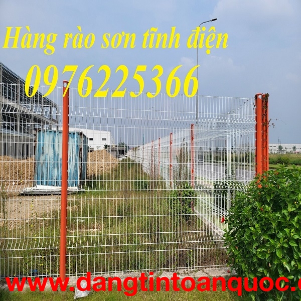 Hàng rào lưới thép sơn tĩnh điện D3, D4, D5, D6 