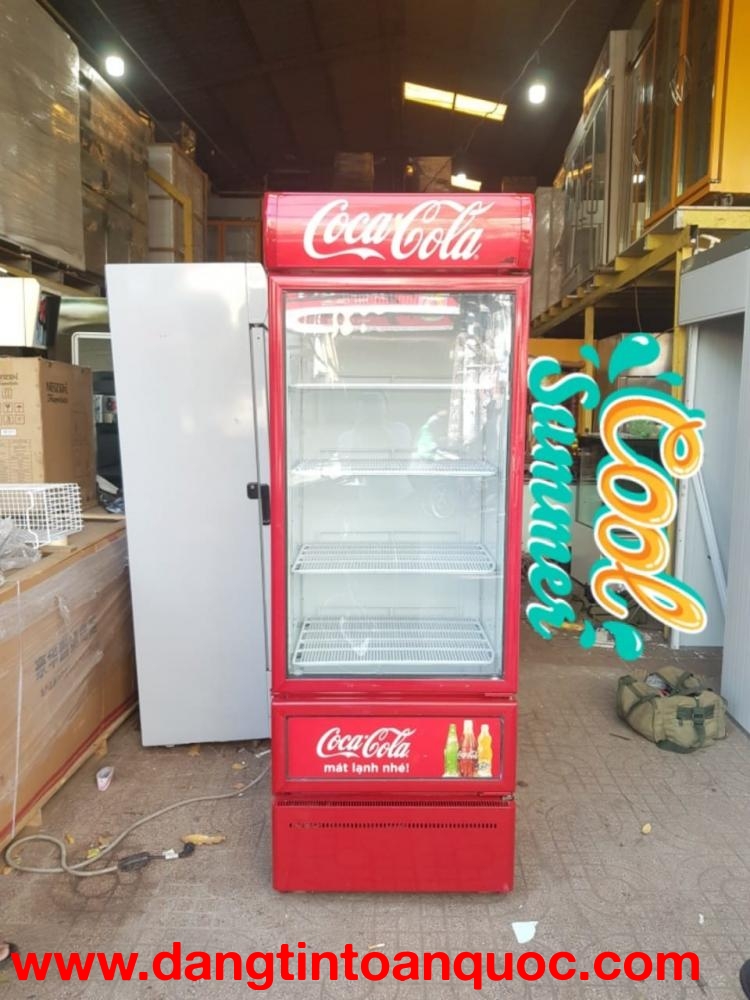 tủ mát hiệu coca cola 2 cửa dung tích 700 lít thái lan