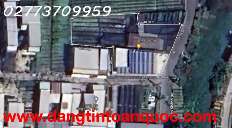 Bán 967,7m2 đất đường Trần Khánh Dư, Trung tâm Làng hoa Sa Đéc. giá TL:9tỷ677 triệu