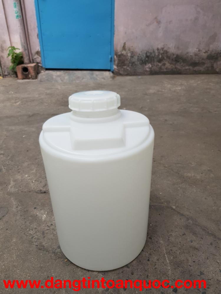 bồn nhựa PE 300L chứa hóa chất hãng PEC thái lan